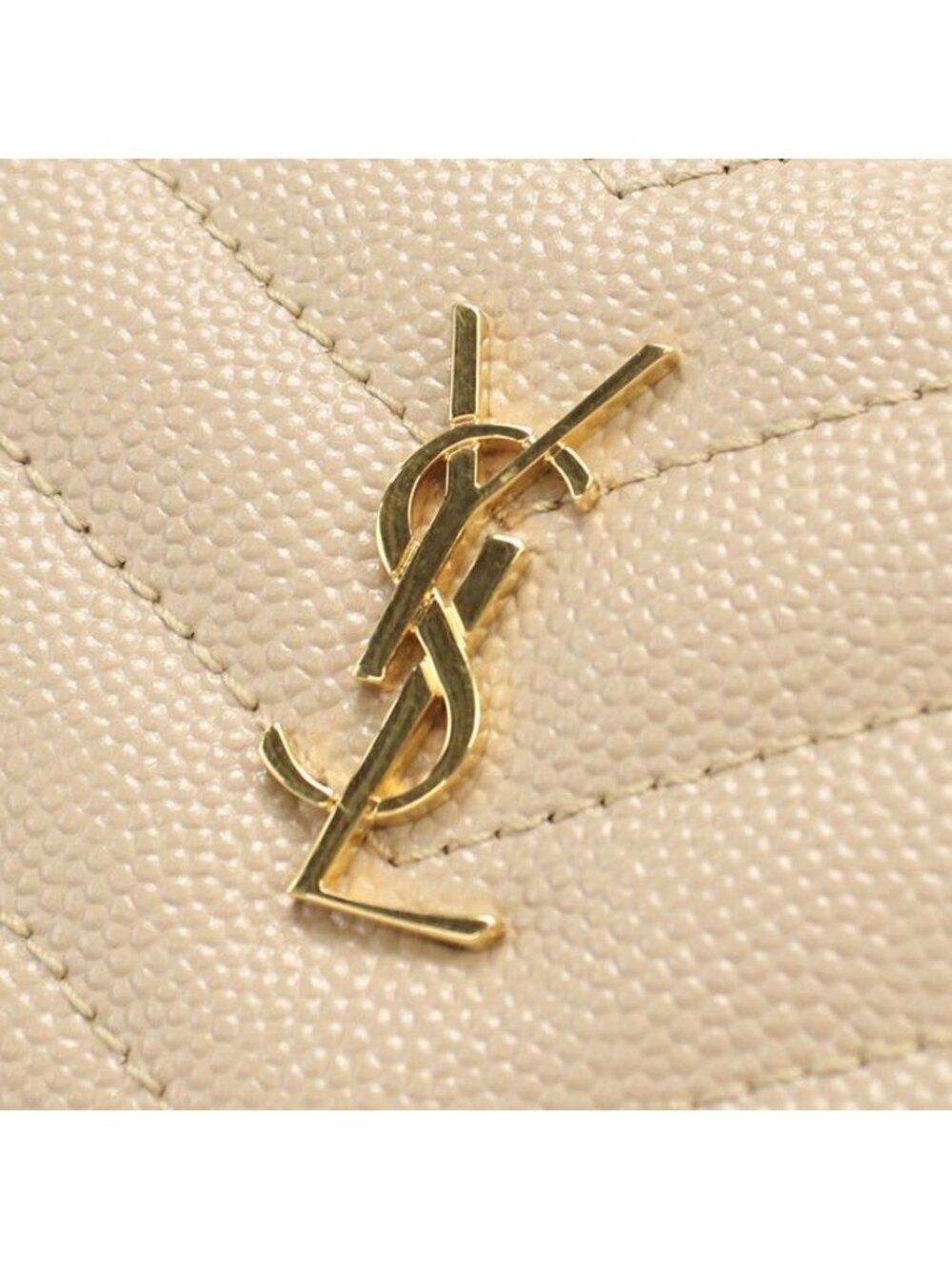 Saint Laurent Tiny Wallet Monogram Origami Trifold Calfskin - Picture 4 of 8